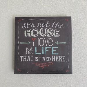 Home decor canvas